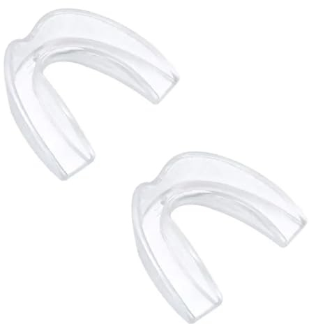 GXGM Paquet de 2 protège-dents de boxe, protège-dents de sport avec boîte de rangement transparente, adaptés à la boxe, au football, au rugby, aux arts martiaux, au hockey et plus encore