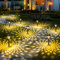 Solpex Solarlampen für Außen，12 Stück Einzigartige LED Solarleuchten Garten Deko, Wasserdichte solarbetriebene Wegbeleuchtung für Garten, Terrasse, Landschaft, Gehweg, warmweiß