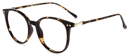 Firmoo Blaulichtfilter Lesebrille mit Sehstärke 0.5x Damen Herren Anti Blaulicht Computerbrille Sehhilfe Gläser Lesehilfe Lesebrille Blendfrei Kratzfest