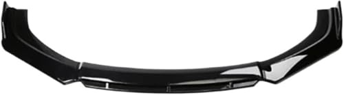 QDFGNKBAI Coche Alerón Delantero para Jaguar XFL XF XE, Automobile Chin Spoiler Protector Bumper Guard Divisor Lip Difusor Decorativo Exteriores,A/Nero Lucido