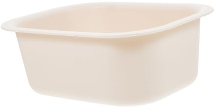 HEALSOPTHY Lavabo Para Cambiador De Bebés Portátil De Plástico Pp, Resistente y Compacto, Para Mesa De Baño Infantil, Uso Doméstico Viaje, Color Blanco Lechoso