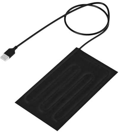 Almohadilla térmica para reptiles, tapete de calefacción para terrario, colchón de calefacción eléctrico, calentador de cama para mascotas, enchufe USB, limpieza rápida, adecuado para Gec, estilo A