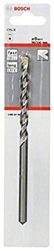 Bosch Professional 1x Betonbohrer CYL-3 (für Beton, Ø 8 x 90 x 150 mm, Zubehör Schlagbohrmaschine)