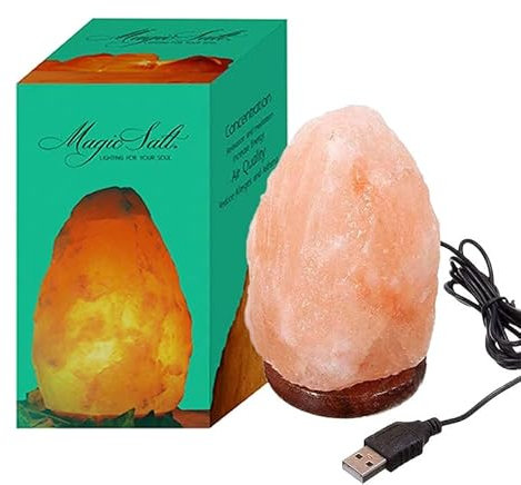 Magic Salt ® Lighting For Your Soul – USB Salzlampe mehrfarbig