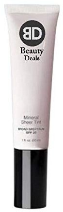 Beauty Deals Mineral Sheer Tint SPF 20 Tinted Moisturizer (Sun Glow)
