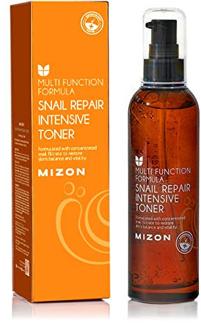 [MIZON] SNAIL REPAIR INTENSIVE TONER (100 ml) Soin coréen - Lotion booster d'hydratation - Régénération intensive de la peau - Anti-âge & Soin des rides - Éclat et Équilibre - Bave d'escargot