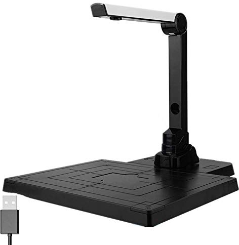 Visualiser For Teaching Scanner Document Camera Scanners For Laptops PC Portable Usb HD A4 Format Doc Cam Photo Scanner Online Training With OCR, Scan Snap,Multiple Page Auto Scanning,LED ect