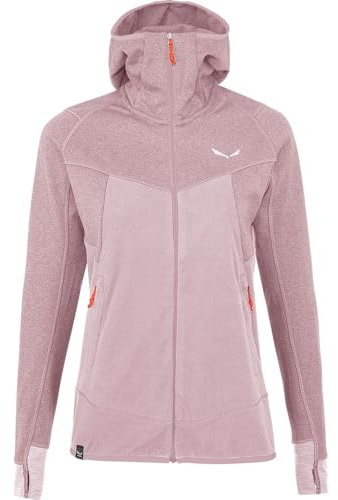 Salewa Puez Hybrid Polarlite Hooded Fleece Women, zephyr melange, XS