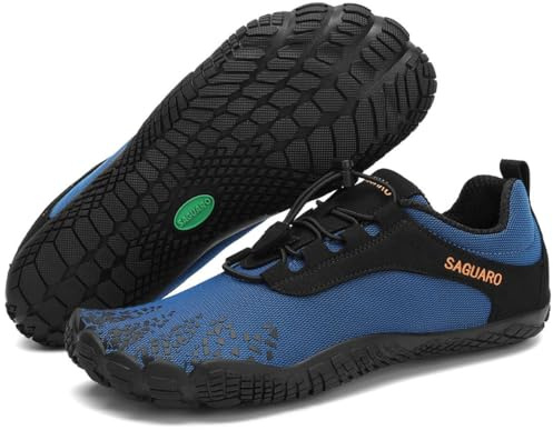 SAGUARO Unisex barfotaskor med bred tålåda och Zero-Drop Solhe – mjuka halkfria, ventilerande