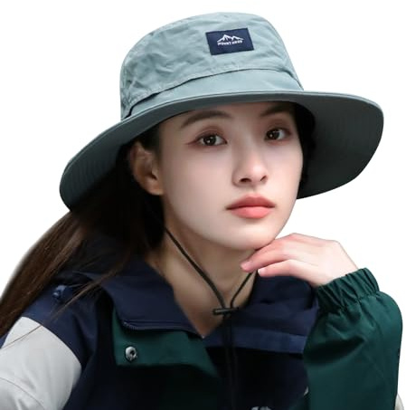Gajaous Chapeaux de Soleil pour Femmes Pliables, Chapeau de Soleil à Large Bord UPF 50+ pour Femmes, Chapeaux d'été pour la randonnée, la pêche, Les Voyages et la Plage avec Rabat de Cou