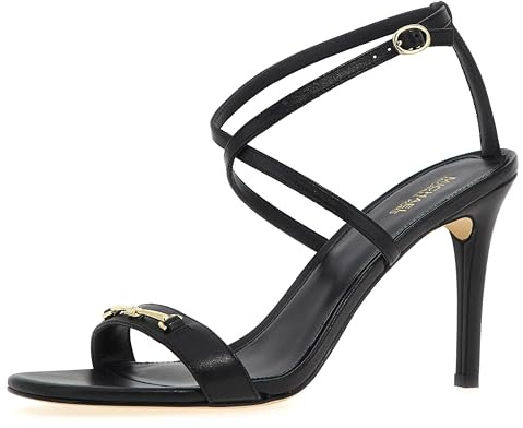 Michael Kors 40R5LEHS1L-001 LENA HEELED SANDAL Donna, BLACK EU 39.5
