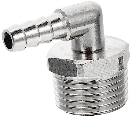 Healifty Luftschlauch Kupplung Winkelverbinder Hochtemperaturbeständig Verschleißfest Kupfer-beschichtung Für Druckluftsysteme Pl Für Pneumatik-anwendungen