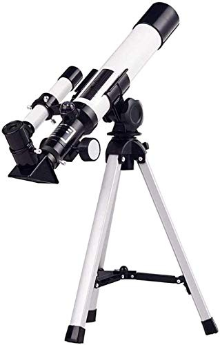 Nybörjarteleskop för astronomi, 40 mm Aperture Refractor helbelagt glas Sky Monocular Children's Space ng scope, för inomhus/utomhus