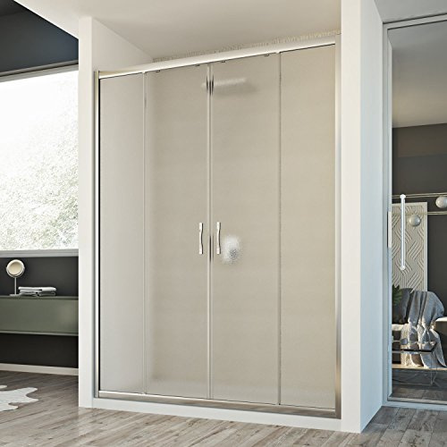 Porte paroi douche 140 CM H198 mod. Young 2 Portes Opaque