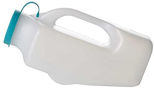 NRS Healthcare Male Urinal with Cap, N98724, 1 L