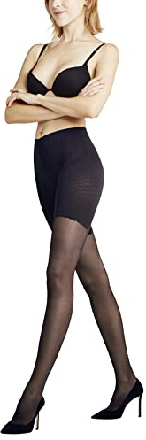 FALKE Damen Cellulite Control 26 DEN W Ti transparent gegen Cellulite Strumpfhose, Schwarz Black 3009, S