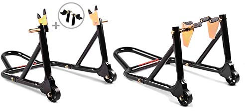 Motorrad Montageständer Set für Suzuki Hayabusa schwarz ST4