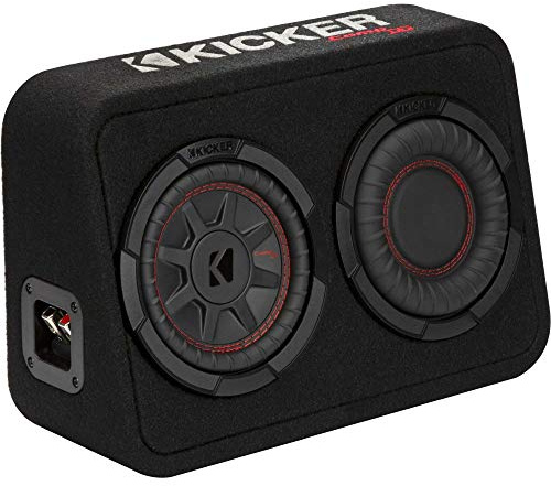 KICKER 48TCWRT672 CompRT 6.75 subwoofer in Thin Profile Enclosure, 2ohm