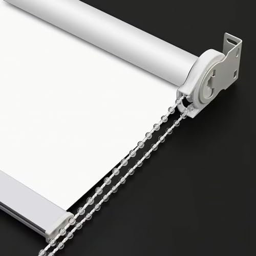 YUJIANHUAA Verdunkelungsrollo Thermorollo,50% Fenster Verdunkelung Rollo,Hitzeschutz und Sichtschutz,Wandmontage & Deckenmontag,Seitenzugrollo für Fenster und Tür,Anpassbar,Breite×Höhe (140cm x 280cm)