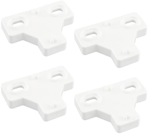 ITROLLE 4PCS Cabinet Hinge Spacer, Concealed Cabinet Cup Hinge, Half Overlay Soft Close Cabinet Hinges, Insert Soft Close Cabinet Hinges for Photo Backdrop Board