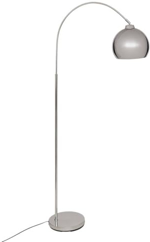 Atmosphera - Floris lámpara de pie arco de plata h177cm