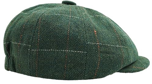 KeepSa Vintage Schiebermütze Herren Flatcap Newsboy Cap Schlägermütze Irish Hat für Golf Freizeit
