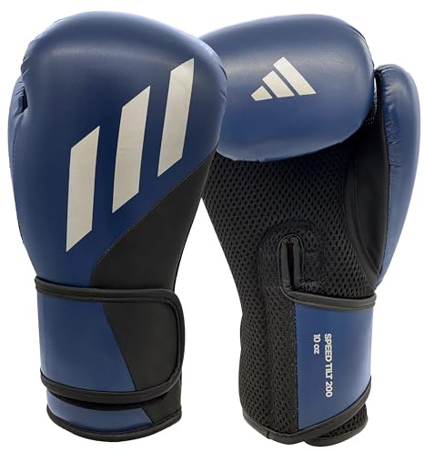 adidas Unisex Tlt200 Boxing Gloves Blue 10oz