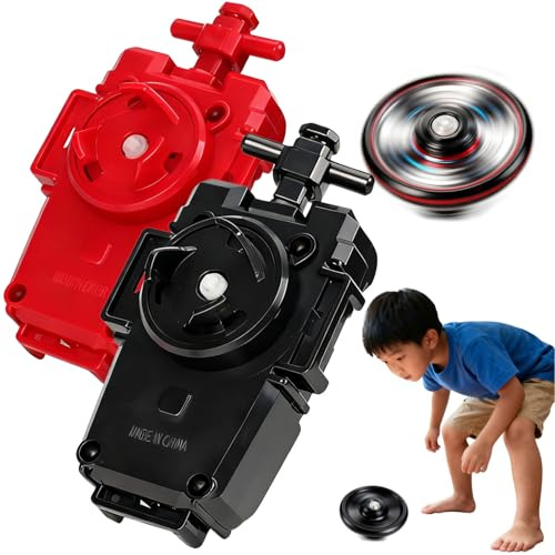 WiDream - Pack de 2 Activadores para Beyblade, Incluye Activador Profesional y Activador de Hélice, Compatible con X Gyro y Peonzas