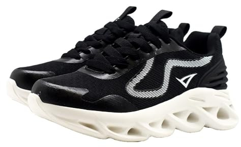 LEGEA Scarpa Sportiva DIMU Nera Tomaia Traspirante PU Ammortizzata da Sport Uomo