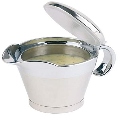 APS à Paderno Monde Cuisine 13 1/56,7 Gram Isotherme en Acier Inoxydable Saucière avec Bec verseur