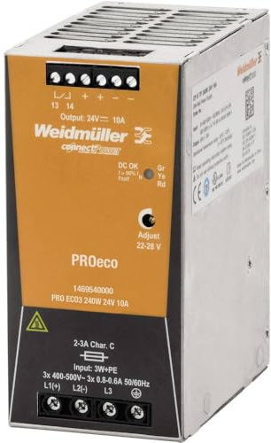 Weidmüller 1469540000 PRO ECO3 240 W 24 V 10 A Connect Power Proeco Dreiphasen