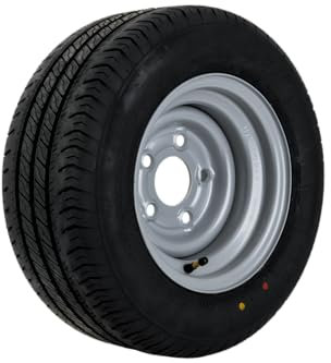 UNITRAILER Roue renforcée pour remorque – pneu Linglong 195/55 R10C 98/96N + jante acier 6Jx10H2 – compatible essieu 5x112, ET-4