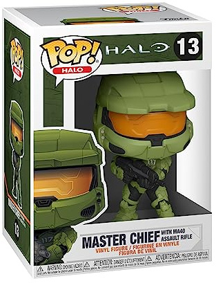 Funko Pop! Games: Halo Infinite - Master Chief - Vinyl-Sammelfigur - Geschenkidee - Offizielle Handelswaren - Spielzeug Für Kinder und Erwachsene - Video Games Fans - Modellfigur Für Sammler