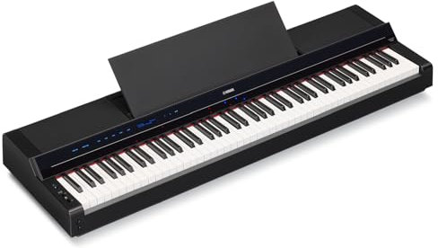 Yamaha P-S500 - Smart Digitalpiano Mit 88 Gewichteten Tasten, Stream Lights, Bluetooth, VRM, 660 Instrumentenklänge, Audio/MIDI-Aufnahme - Schwarz