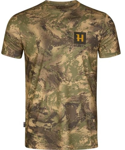 Härkila Deer Stalker Camo S/S t-shirt | professionella jaktkläder och utrustning | skandinavisk kvalitet gjord för att hålla |, Axis Mspforest, 5XL