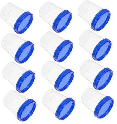 FUNOMOCYA 20pièces Gobelets Gradués Transparent Avec Capuchon De Mesure Pour Et Cuisine Pour Échantillons Et