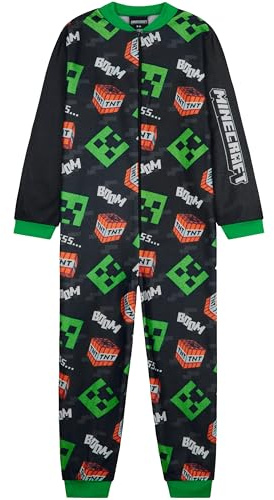 Get Trend Tuta Intera Bambino Adolescenti, Pile Manica Lunga Pigiami Interi Bambini, Gamer Regalo Ragazzo Adolescenti