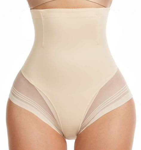 Yutdeng Braga Faja Reductora Mujer Adelgazante Braguitas Moldeadoras Invisible Fajas Reductoras sin Costuras Control de Barriga Vientre Plano Bragas Postparto Faja Pantalon Cintura Alta Transpirable