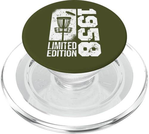 DiscGolf Disc-Golf-Jugador Nacido en 1958 Disc-Golf PopSockets PopGrip para MagSafe