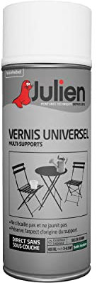 Julien Peinture Aérosol de Protection Vernis Universel - Satiné 400ml