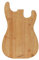 mikamax - Gitarren Schneidebrett - Holz farbe - Groß - Fleischerblock - Gemüse schneiden