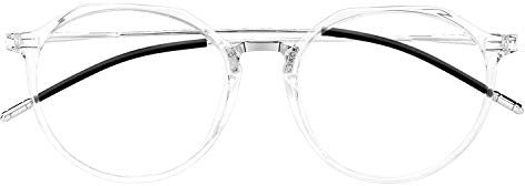 HBselect Set da Occhiali Luce Blu Ridurre l'Affaticamento Occhiali Anti Luce Blu Leggeri e Antiscivoli Occhiali Filtro Luce Blu Anti UV Occhiali da Vista Unisex alla Moda