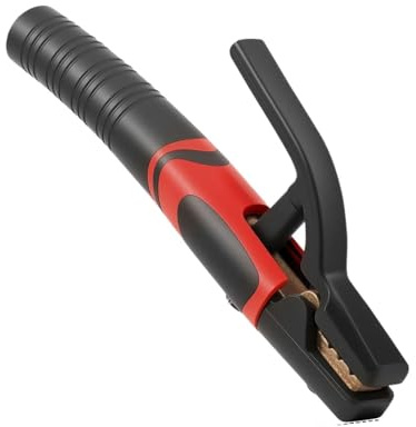 1pcs 10.4inch Adjustable Pliers Welding Tong with Strong Gripping Force Insulated Handle Red Copper Electrode Holder for Welding Work
