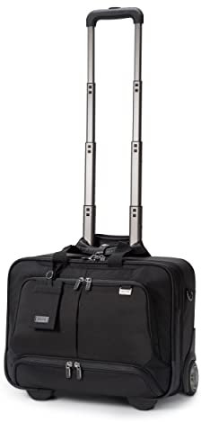 Dicota - Roller Pro, Carretilla Unisex Adulto, Negro, 54