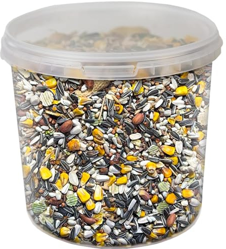 GardenersDream NO1 Parrot Food | Premium Quality High Energy Mix | Nutritious Wild Garden Bird Feed | Additive Free Cleaned to 99.9% Purity | Provides Both Mental and Physical Stimulation (5L Tub)