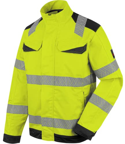 WÜRTH MODYF Warnschutz Bundjacke FLUO EN 20471 gelb anthrazit - Größe 4XL