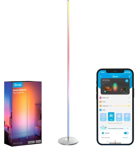 Govee LED Floor Lamp Éclairage de Plancher intelligent Wi-Fi/Bluetooth