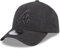 New Era A-Frame Trucker Leinen Cap - Atlanta Braves schwarz