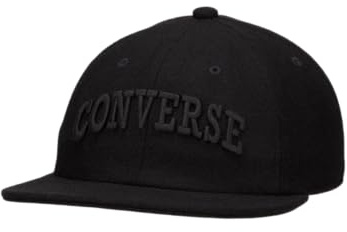 Converse Premium Baseball Cap, A01 - BLACK CONVERSE, One size
