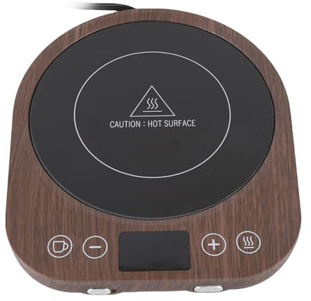 Calore Tazza di caffè, 36W Riscaldamento Rapido 3 Impostazioni a Temperatura 1-9H Cancile Meltro Warther per il Cacao per Latte da tè da caffè (Spina europea)